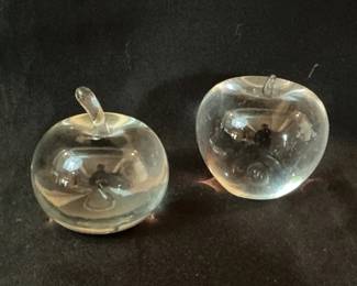 Tiffany Co. Crystal Apples