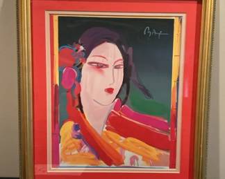 Geisha Girl By Peter Max