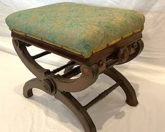 Antique Piano Stool