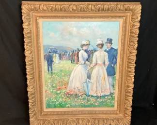 Artner Au Grand Prix de Paris Painting Reproduction