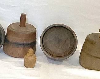Vintage Wood Butter Molds