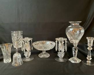 Cut Crystal Glass Decor