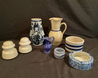 Blue Pottery 