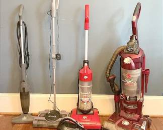 Five Dynamo Vacuum Cleaners