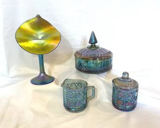 010 Indiana Glass Princess Blue