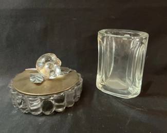 Heisey Crystolite Glass Vase 