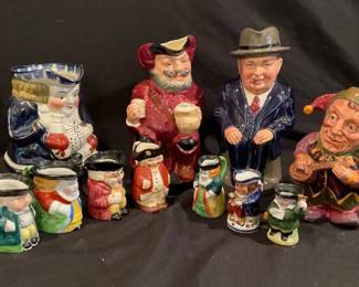 Toby Character Jugs 