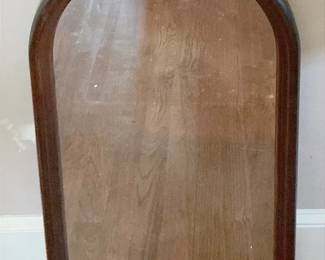 Dark Wood Framed Mirror 