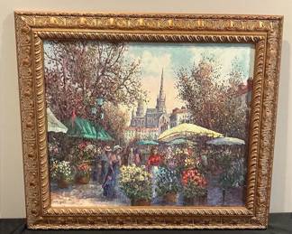 Street Market By Colin Maxwell Parsons 