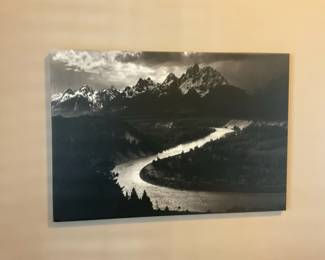 Ansel Adams Snake River Canvas
