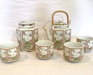 Hummingbird Tea Set