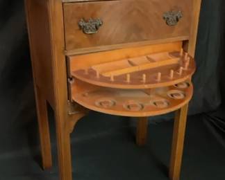 Antique Sewing Cabinet 