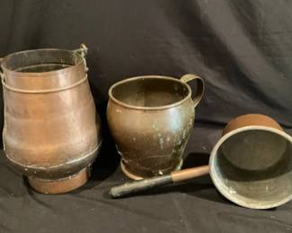 Vintage Copper Pots