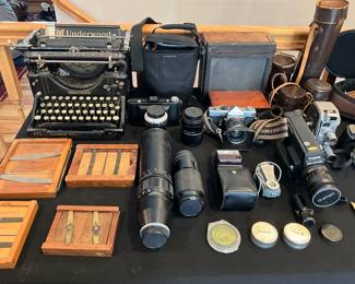 Antique and Vintage Cameras and Accessories 