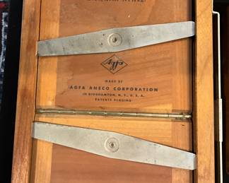 Vintage Afga Ansco Masking Print Frame