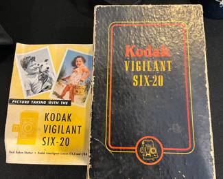 Vintage Kodak Vigilant Six-20 Folding Camera