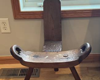 Antique Birthing Chair