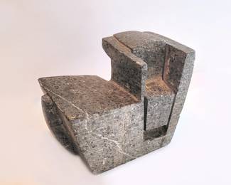 "Furnisculpture 00" Soapstone DIMENSIONS: 7 1/2" X 11 1/2"