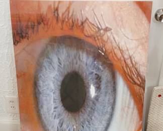 Giant Eye LAMINATIONs AKA "Ego" (5) 24" X 36"