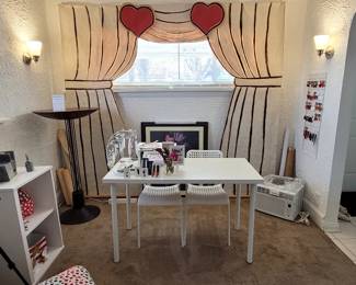 Living Room (white table and chairs not for sale)