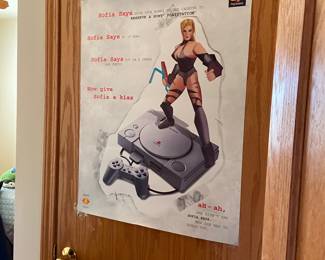 1995 print ad Poster for the original Sony PlayStation console