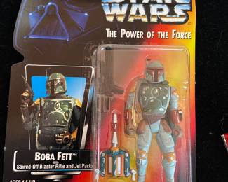 Star Wars Boba Fett in box, 1995