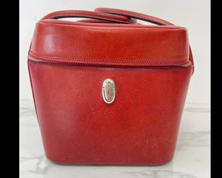 Lot 9984 Handmade Leather TravelStorage Bag  Made in Italy