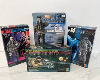 Lot 9926 Vintage Dragon Models Military Action Figure Dolls