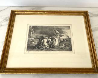 Lot 9788 Antique David Teniers Etchings after the Masters Gustave Dore The Inferno Canto 7 Engraving Art Print
