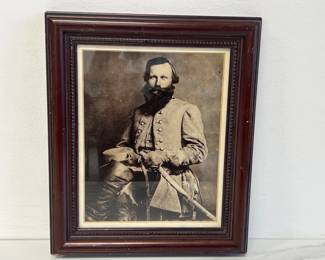 Lot 9921 Antique J.E.B Stuart Portrait Photograph Historical Photograph