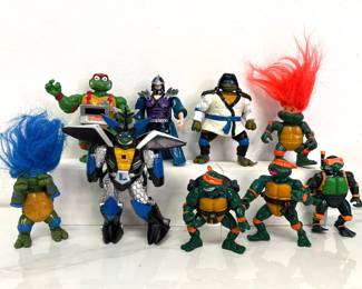 Lot 9933 Teenage Mutant Ninja Turtles TMNT Toys Action Figures