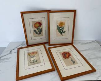 Lot 9800 Antique Botanical Prints Flower Art