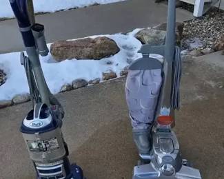Kirby Sentria and Shark Vacuums
