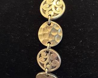 Louis Hill .925 Disc Bracelet