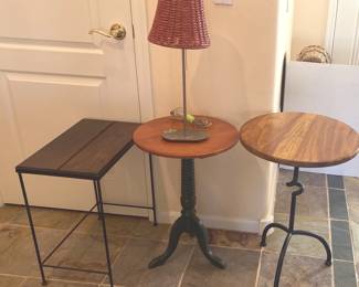 4 Mini Tables A Lamp  Picture Added