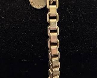 Tiffany Co Venetian Box Chain Bracelet