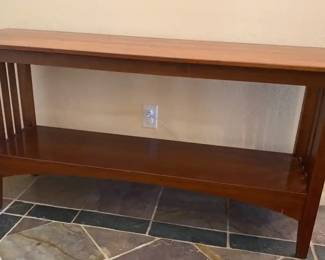 Mission Style Entryway Table