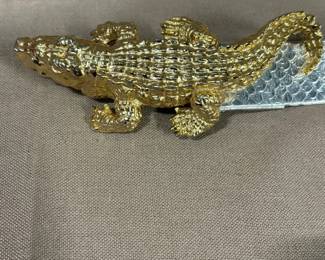Alligator Large Belt Buckle 