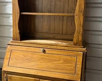 Wooden Secretary Desk 