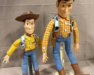 Two Woody Dolls From Toy Story