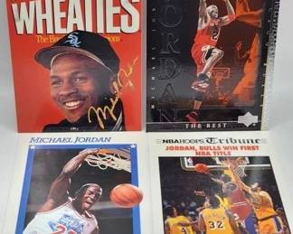 VINTAGE M.J. CARD LOT