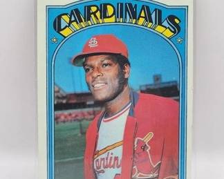 1972 TOPPS BOB GIBSON. VERY CLEAN CARD