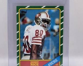 JERRY RICE ROOKIE CARD *VERY CLEAN SEE PHOTOS!*