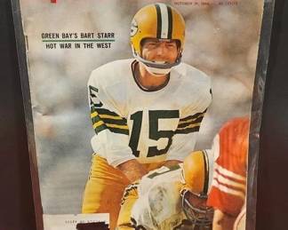 VINTAGE 1966 SPORTS ILLUSTRATED BART STAR COVER