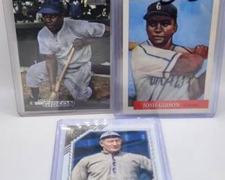 HONUS WAGNER & JOSH GIBSON CARDS. RARE