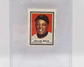 RARE 1962 WILLIE MAYS STAMP