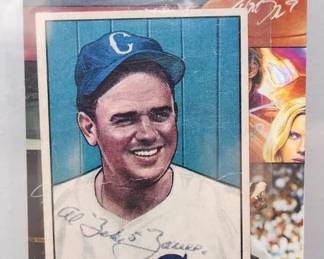 1951 BOWMAN AL ZARILLA SIGNED CARD!