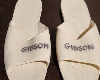 BOB GIBSONS PERSONAL SLIPPERS FROM GIBSON ESTATE!