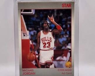 MICHAEL JORDAN STAR CO. CARD *RARE