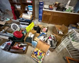 Multi-generation moving sale! Lots of vintage furniture, home decor, collectibles, and children's items.